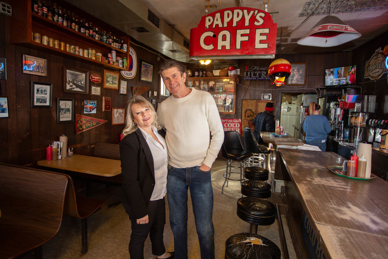 Susan and Wayne Rader, Pappy’s Place